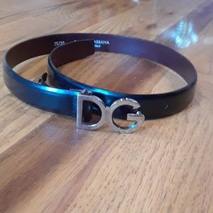 Dolce and Gabbana Leather Belt